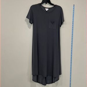 LuLaRoe Gray Short Sleeve Dress. Size Small.